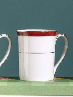 Noritake - M008 Marble Red Mug