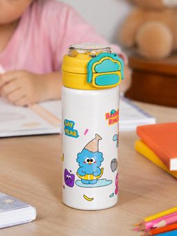 Little Surprise Box - Yellow Snack Time Buddy Stainless Steel Water Bottle - 700ml