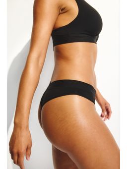 H&M - Women Black 2-Pack Microfibre Brazilian Briefs
