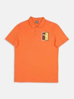 Puma - Graphic Boys Orange T-shirt