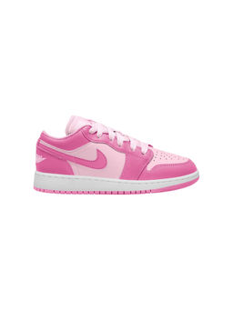 Nike - Kids Pink Air Jordan 1 Low Sneakers
