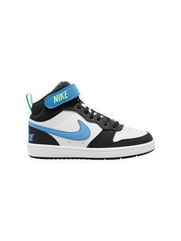 Nike - Kids White Court Borough Mid 2 Sneakers