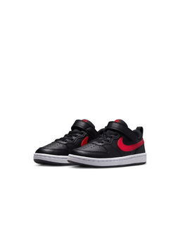Nike - Kids Court Borough Low Recraft Sneakers - Black