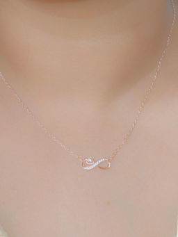 LuxeVogue - Boundless Affection Necklace Rose