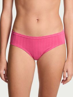 Victoria's Secret - Pink Self Design Regular Brief Panty