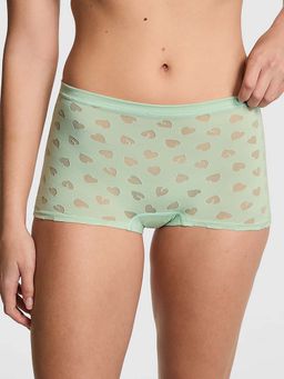 Victoria's Secret - Green Printed Regular Boyshorts