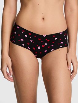 Victoria's Secret - Black Printed Regular Brief Panty
