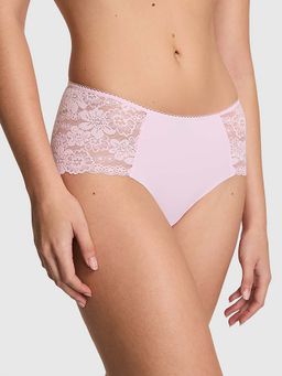 Victoria's Secret - Pink Self Design Regular Brief Panty