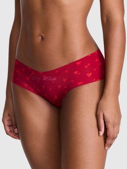 Victoria's Secret - Red Printed Regular Brief Panty