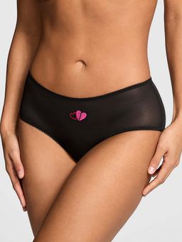 Victoria's Secret - Black Solid Regular Brief Panty