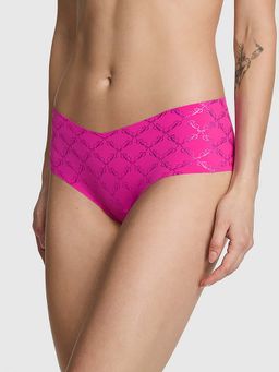 Victoria's Secret - Pink Self Design Regular Brief Panty