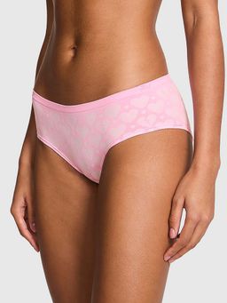 Victoria's Secret - Pink Self Design Regular Brief Panty