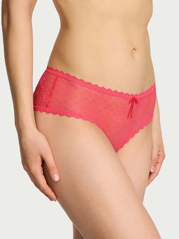 Victoria's Secret - Pink Self Design Regular Brief Panty