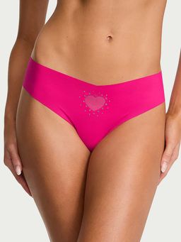 Victoria's Secret - Pink Solid Regular Thong Panty