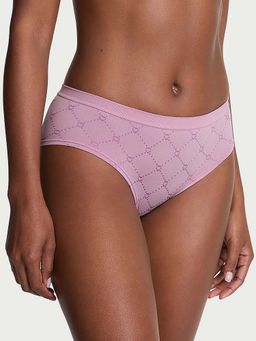 Victoria's Secret - Purple Self Design Regular Brief Panty