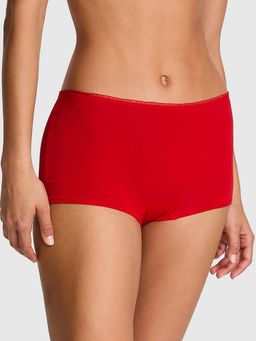 Victoria's Secret - Red Solid Regular Boyshorts