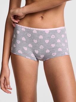 Victoria's Secret - Grey Printed Regular Boyshorts