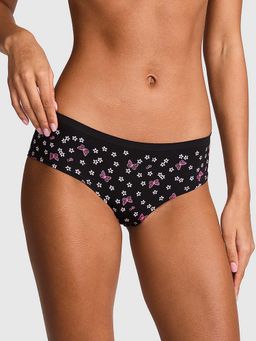 Victoria's Secret - Black Printed Regular Brief Panty