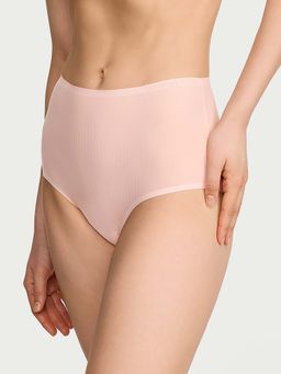 Victoria's Secret - Beige Stripes Regular Brief Panty