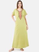 Green color option, Sold out, Currently selected