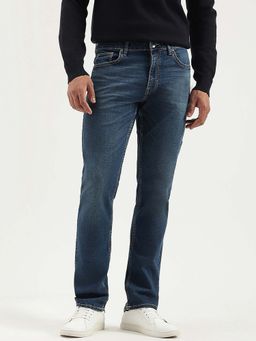 United Colors of Benetton - Blue Solid Straight Fit Jeans