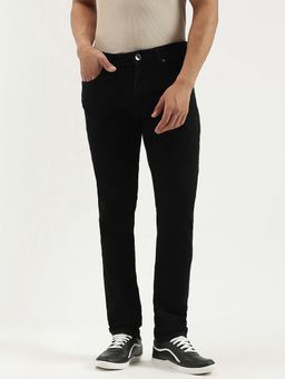 United Colors of Benetton - Black Solid Slim Fit Jeans