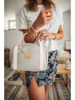 Beaba - Mini Paris Diaper Bag - Pearl Grey