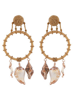 Raya Jewels - Statement Shell Earrings