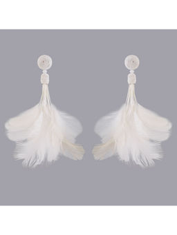 Raya Jewels - Down Feather Earrings