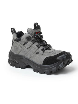 WOODLAND - Men Charcoal Grey Casual Boots