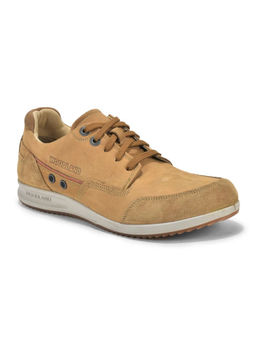 WOODLAND - Men Camel Yellow Casual Sneakers
