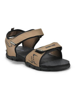 WOODLAND - Men Camel Tan Sports Sandals