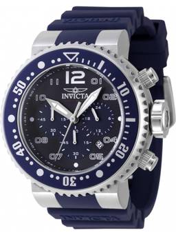 Invicta - Pro Diver Quartz Blue Watch for Men - 47195 (M)