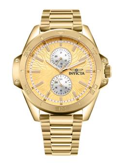 Invicta - Speedway Quartz Gold Dial Analog Watch for Men - 50355 (M)