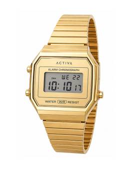 Invicta - Digital Essentials Gold Dial Analog Watch for Women - ACWV001 (M)