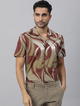 Rare Rabbit - Brony Olive Casual Shirt