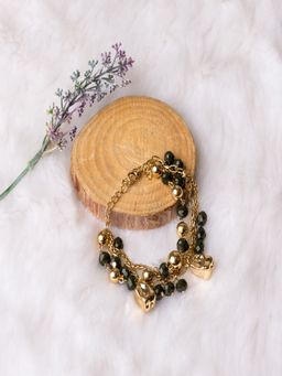 JEWELZ - Black Beads Stylish Bracelets