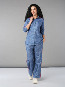 Tuna London - Denim Linen Co-Ord (Set of 2)