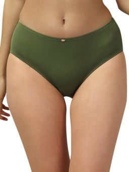 SOIE - Women Mid Rise Full Coverage Nylon Spandex Brief