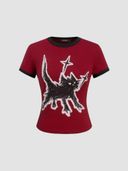 Red color option, Currently selected