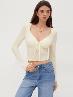 Cider - Sweetheart Texture Lettuce Trim Knotted Top