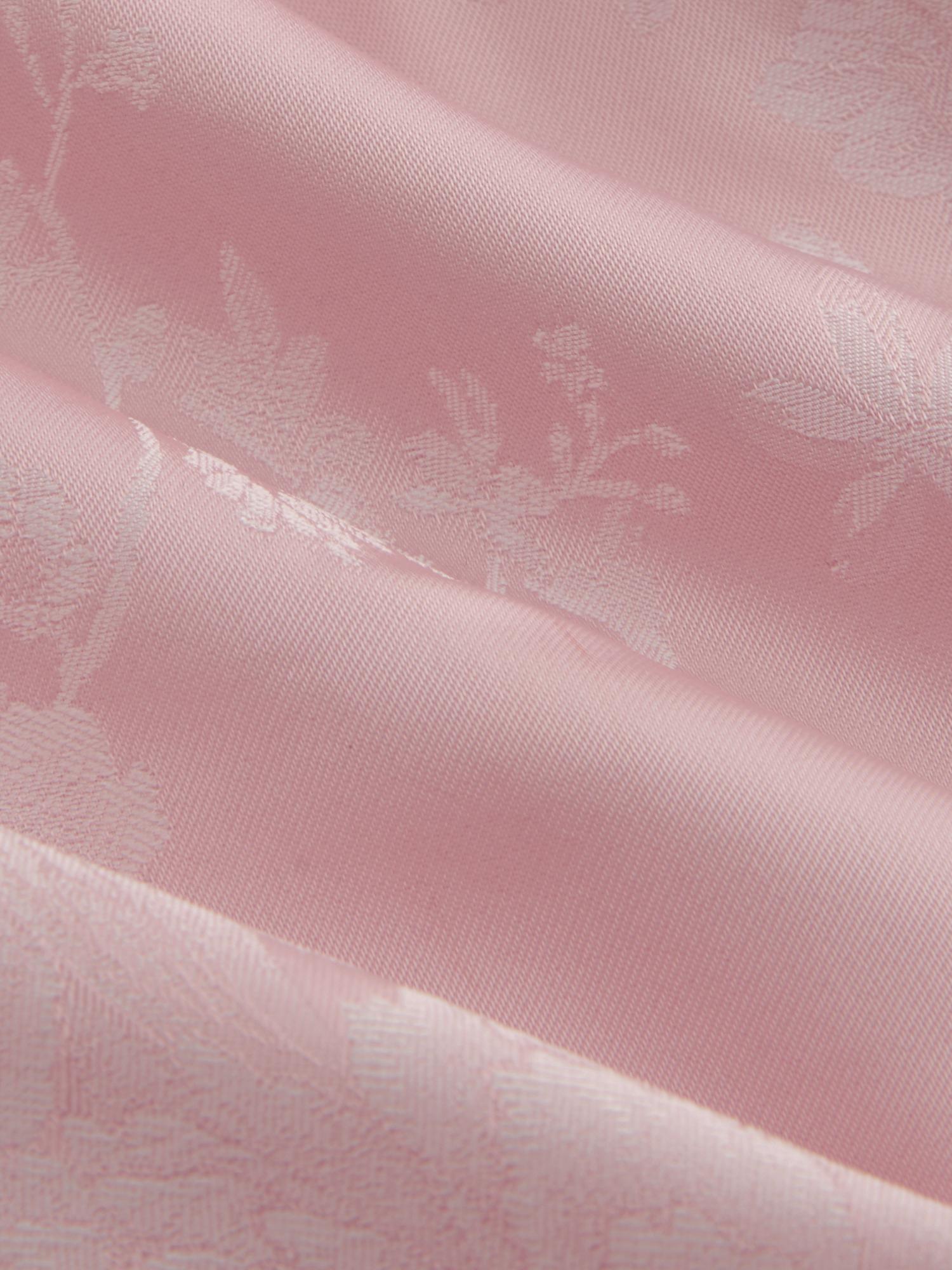 Buy Cider Jacquard Mandarin Collar Floral Bowknot Tank Top (XXS