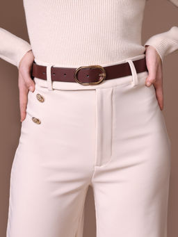 Kazo - Liora Classic Belt - Brown