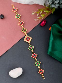 Silvermerc Designs - Gold Plated Traditional Wedding Head Chain