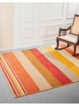 Fabindia - Trinav Cotton Hand Woven Woolen Dhurrie