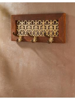 Fabindia - Gold Tejas Metal Wall Hook