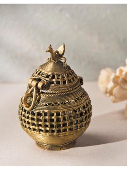 Fabindia - Yatan Brass Box Figurine