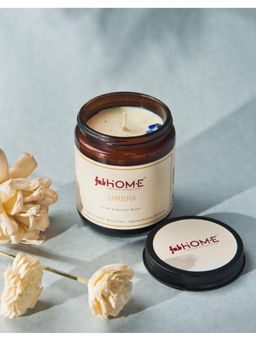 Fabindia - Natural Umbra Candle - Beige