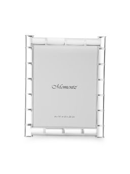 Momentz - Silver H Design Photo Frame (8x10)