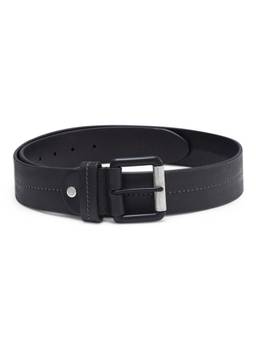 Being Human - Black Men's Leather Belt